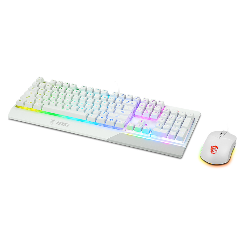MSI Vigor GK30 Blanco - Combo Teclado/Ratón